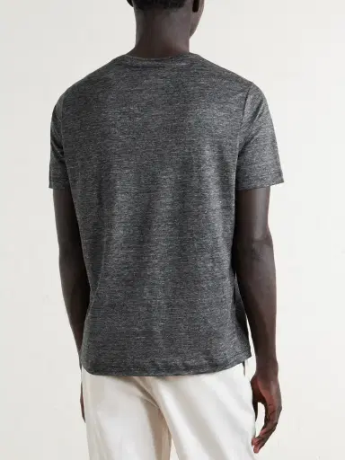 Loro Piana Linen T-Shirt - Men | Thumbnail 4 Loro Piana Linen T-Shirt - Men | Thumbnail 4