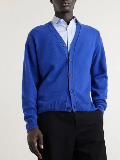 Auralee Cashmere Cardigan - Men | Thumbnail 3 Auralee Cashmere Cardigan - Men | Thumbnail 3