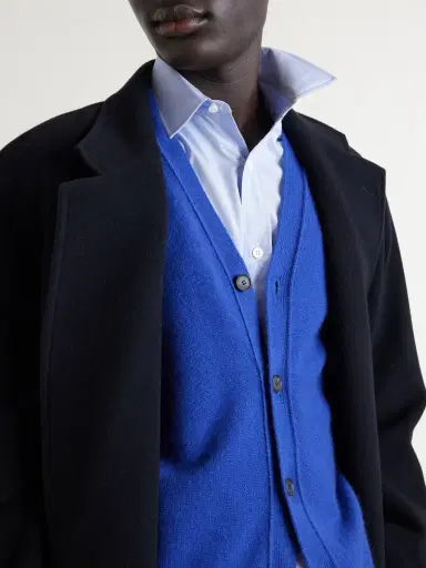 Auralee Cashmere Cardigan - Men | Thumbnail 5 Auralee Cashmere Cardigan - Men | Thumbnail 5