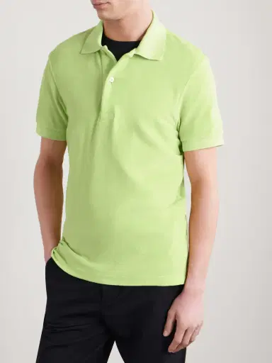 Tom Ford Slim-Fit Cotton-Blend Terry Polo Shirt - Men | Thumbnail 3 Tom Ford Slim-Fit Cotton-Blend Terry Polo Shirt - Men | Thumbnail 3