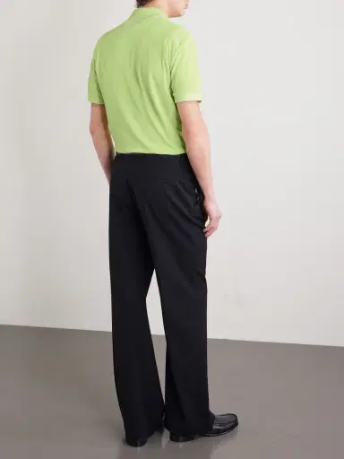 Tom Ford Slim-Fit Cotton-Blend Terry Polo Shirt - Men | Thumbnail 4 Tom Ford Slim-Fit Cotton-Blend Terry Polo Shirt - Men | Thumbnail 4