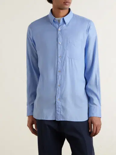 Tom Ford Lyocell-Gabardine Shirt - Men | Thumbnail 3 Tom Ford Lyocell-Gabardine Shirt - Men | Thumbnail 3