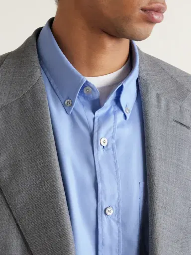 Tom Ford Lyocell-Gabardine Shirt - Men | Thumbnail 5 Tom Ford Lyocell-Gabardine Shirt - Men | Thumbnail 5