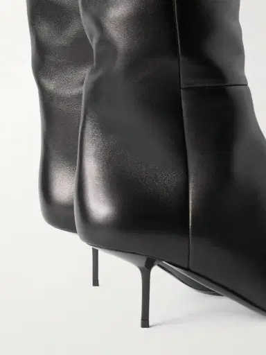 Saint Laurent Victoire Leather Knee Boots | Thumbnail 5 Saint Laurent Victoire Leather Knee Boots | Thumbnail 5