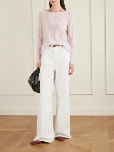 Allude Ribbed-knit Cashmere Sweater | Thumbnail 2 Allude Ribbed-knit Cashmere Sweater | Thumbnail 2