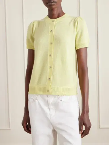 Allude Cashmere Cardigan | Thumbnail 3 Allude Cashmere Cardigan | Thumbnail 3