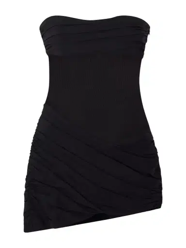 Christopher Esber Christo Ribbed-jersey Mini Dress | Thumbnail 1 Christopher Esber Christo Ribbed-jersey Mini Dress | Thumbnail 1