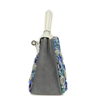 Madison Avenue Couture Bag Bestie x LeBag Paris Blue Ocean Treasure Swarovski Crystal Cover | Thumbnail 4 Madison Avenue Couture Bag Bestie x LeBag Paris Blue Ocean Treasure Swarovski Crystal Cover | Thumbnail 4