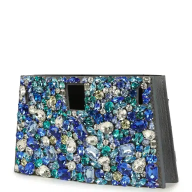 Madison Avenue Couture Bag Bestie x LeBag Paris Blue Ocean Treasure Swarovski Crystal Cover | Thumbnail 9 Madison Avenue Couture Bag Bestie x LeBag Paris Blue Ocean Treasure Swarovski Crystal Cover | Thumbnail 9