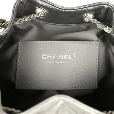Chanel Chanel Small 25 Hobo Bag Metallic Anthracite Caviar Silver Hardware | Thumbnail 9 Chanel Chanel Small 25 Hobo Bag Metallic Anthracite Caviar Silver Hardware | Thumbnail 9