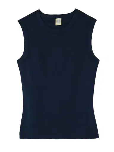 FLORE FLORE Esmé Ribbed Organic Cotton-jersey Tank | Thumbnail 1 FLORE FLORE Esmé Ribbed Organic Cotton-jersey Tank | Thumbnail 1