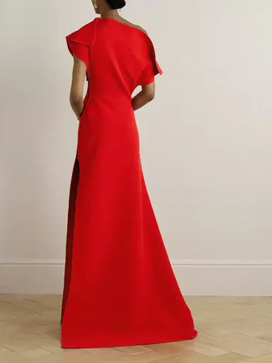 Maticevski Absolve Draped Crepe Gown | Thumbnail 3 Maticevski Absolve Draped Crepe Gown | Thumbnail 3