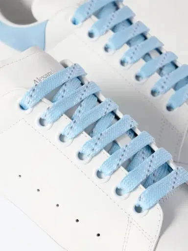 McQueen Overisize-sole Suede-trimmed Leather Sneakers | Thumbnail 4 McQueen Overisize-sole Suede-trimmed Leather Sneakers | Thumbnail 4