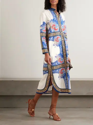 La DoubleJ Sundowner Printed Cotton-poplin Tunic | Thumbnail 2 La DoubleJ Sundowner Printed Cotton-poplin Tunic | Thumbnail 2