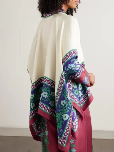 La DoubleJ Foulard Printed Silk Blouse | Thumbnail 3 La DoubleJ Foulard Printed Silk Blouse | Thumbnail 3