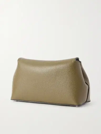 TOTEME T-lock Textured-leather Clutch | Thumbnail 4 TOTEME T-lock Textured-leather Clutch | Thumbnail 4