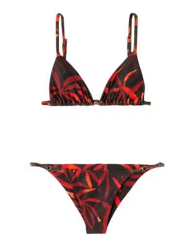 SARA CRISTINA Arena Pearl-embellished Stretch-econyl® Bikini | Thumbnail 1 SARA CRISTINA Arena Pearl-embellished Stretch-econyl® Bikini | Thumbnail 1