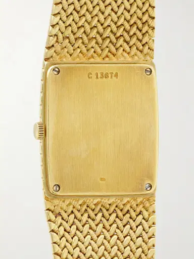 Stephanie Windsor Vintage 1988 Audemars Piguet Tank 18-karat Gold, Diamond And Onyx Watch | Thumbnail 4 Stephanie Windsor Vintage 1988 Audemars Piguet Tank 18-karat Gold, Diamond And Onyx Watch | Thumbnail 4