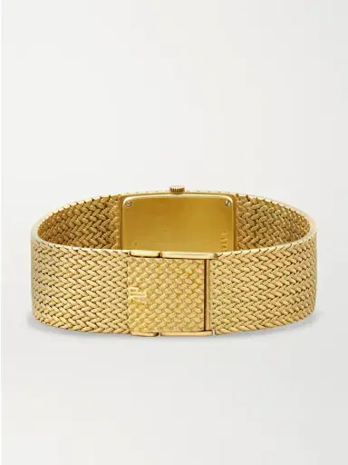 Stephanie Windsor Vintage 1988 Audemars Piguet Tank 18-karat Gold, Diamond And Onyx Watch | Thumbnail 5 Stephanie Windsor Vintage 1988 Audemars Piguet Tank 18-karat Gold, Diamond And Onyx Watch | Thumbnail 5