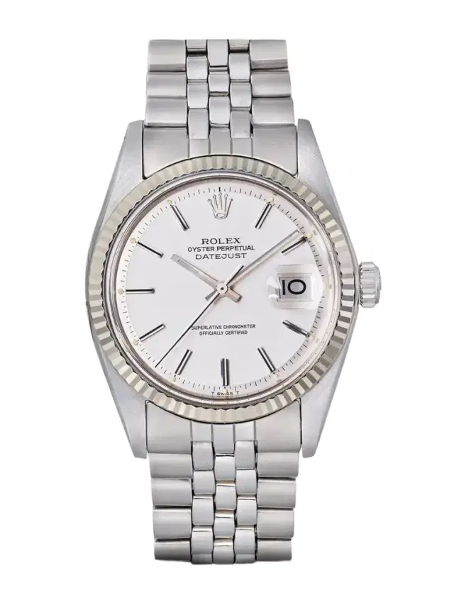 Wind Vintage Pre-owned 1975 Rolex Datejust Automatic 36mm Stainless Steel Watch