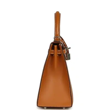 HERMÈS Hermes Kelly Sellier 25 Naturel Sable Butler Palladium Hardware | Thumbnail 3 HERMÈS Hermes Kelly Sellier 25 Naturel Sable Butler Palladium Hardware | Thumbnail 3