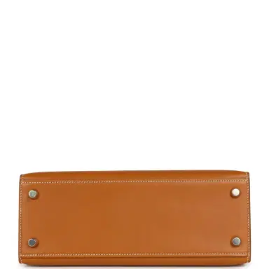 HERMÈS Hermes Kelly Sellier 25 Naturel Sable Butler Palladium Hardware | Thumbnail 6 HERMÈS Hermes Kelly Sellier 25 Naturel Sable Butler Palladium Hardware | Thumbnail 6