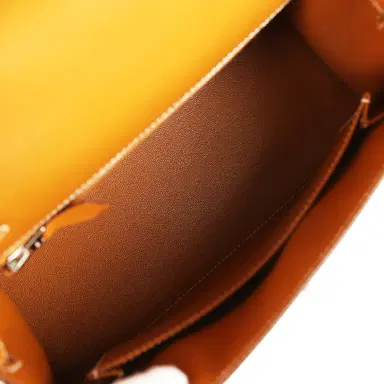 HERMÈS Hermes Kelly Sellier 25 Naturel Sable Butler Palladium Hardware | Thumbnail 8 HERMÈS Hermes Kelly Sellier 25 Naturel Sable Butler Palladium Hardware | Thumbnail 8