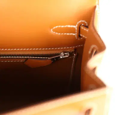 HERMÈS Hermes Kelly Sellier 25 Naturel Sable Butler Palladium Hardware | Thumbnail 9 HERMÈS Hermes Kelly Sellier 25 Naturel Sable Butler Palladium Hardware | Thumbnail 9
