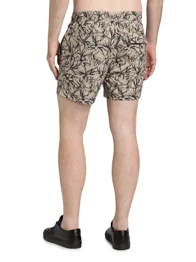 Saks Fifth Avenue Men's Vine Floral Swim Shorts - Floral Multi - Size XXL | Thumbnail 4 Saks Fifth Avenue Men's Vine Floral Swim Shorts - Floral Multi - Size XXL | Thumbnail 4