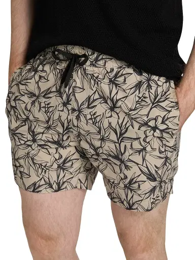 Saks Fifth Avenue Men's Vine Floral Swim Shorts - Floral Multi - Size XXL | Thumbnail 5 Saks Fifth Avenue Men's Vine Floral Swim Shorts - Floral Multi - Size XXL | Thumbnail 5