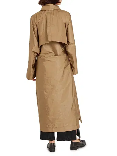 Issey Miyake Women's Aerial Steel Trench Coat | Thumbnail 5 Issey Miyake Women's Aerial Steel Trench Coat | Thumbnail 5