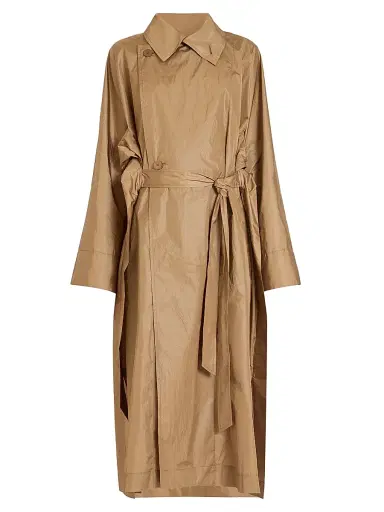 Issey Miyake Women's Aerial Steel Trench Coat | Thumbnail 1 Issey Miyake Women's Aerial Steel Trench Coat | Thumbnail 1
