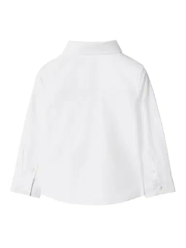 Burberry Baby Boy's, Little Boy's & Boy's Owen Cotton Button-Front Shirt - White - Size 6 Months | Thumbnail 3 Burberry Baby Boy's, Little Boy's & Boy's Owen Cotton Button-Front Shirt - White - Size 6 Months | Thumbnail 3