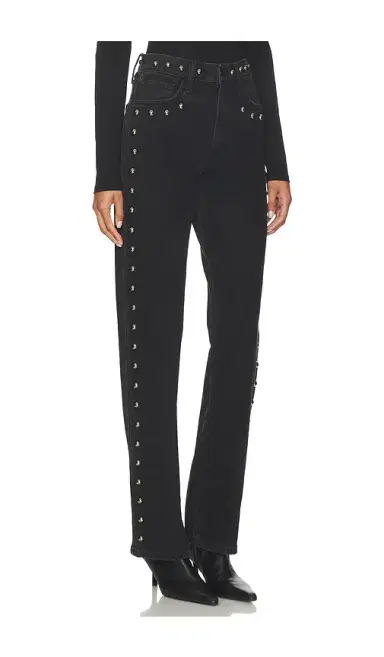 Joe's Jeans The Margot Studded Straight Leg Jeans | Thumbnail 2 Joe's Jeans The Margot Studded Straight Leg Jeans | Thumbnail 2