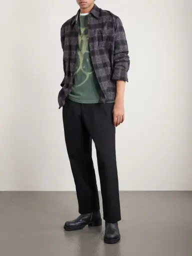 Neighborhood Cropped Wide-Leg Cotton-Twill Trousers - Men | Thumbnail 2 Neighborhood Cropped Wide-Leg Cotton-Twill Trousers - Men | Thumbnail 2