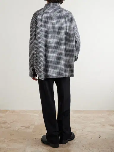 Acne Studios Checked Organic Cotton-Flannel Shirt - Men | Thumbnail 4 Acne Studios Checked Organic Cotton-Flannel Shirt - Men | Thumbnail 4