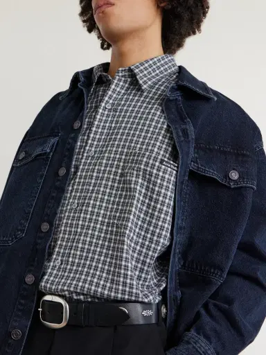 Acne Studios Checked Organic Cotton-Flannel Shirt - Men | Thumbnail 5 Acne Studios Checked Organic Cotton-Flannel Shirt - Men | Thumbnail 5