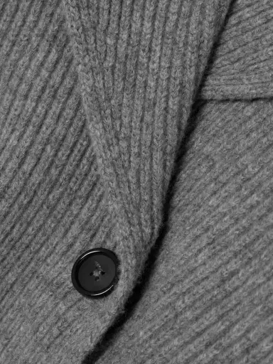 TOTEME Oversized Ribbed Wool Cardigan | Thumbnail 5 TOTEME Oversized Ribbed Wool Cardigan | Thumbnail 5