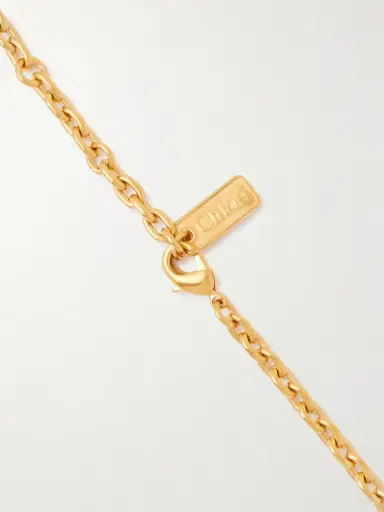 Chloé Tasseled Gold-tone Necklace | Thumbnail 3 Chloé Tasseled Gold-tone Necklace | Thumbnail 3
