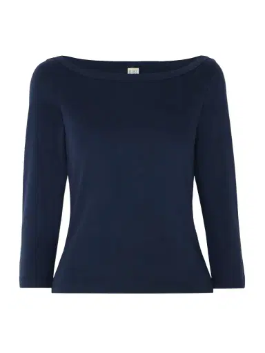FLORE FLORE Steffi Ribbed Organic Cotton-jersey T-shirt | Thumbnail 1 FLORE FLORE Steffi Ribbed Organic Cotton-jersey T-shirt | Thumbnail 1