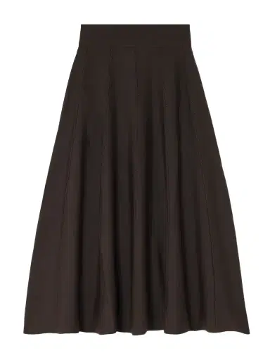 TWP Willow Paneled Ribbed Wool-blend Midi Skirt | Thumbnail 1 TWP Willow Paneled Ribbed Wool-blend Midi Skirt | Thumbnail 1