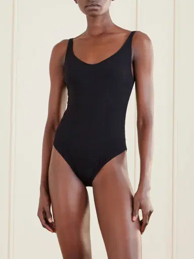 Lisa Marie Fernandez Marilyn Stretch-seersucker Swimsuit | Thumbnail 2 Lisa Marie Fernandez Marilyn Stretch-seersucker Swimsuit | Thumbnail 2