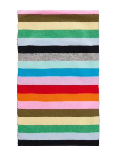 Allude Striped Cashmere Scarf | Thumbnail 1 Allude Striped Cashmere Scarf | Thumbnail 1
