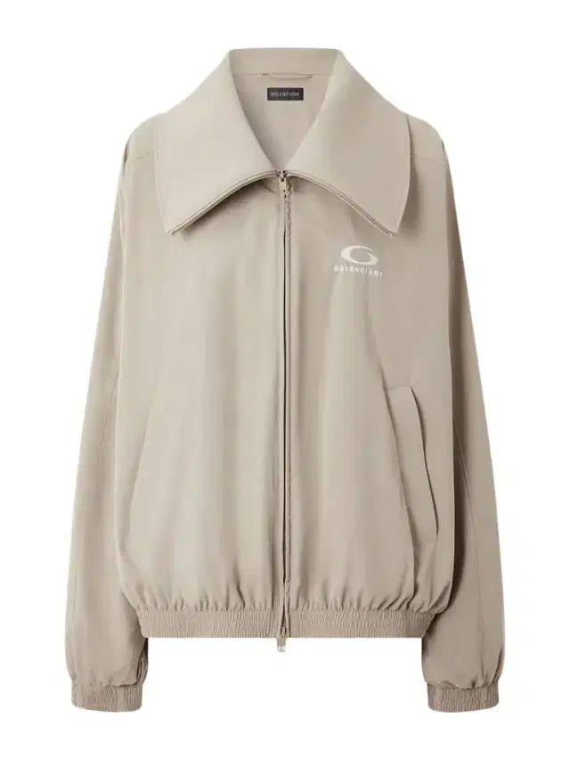 Oversized Embroidered Shell Track Jacket Oversized Embroidered Shell Track Jacket