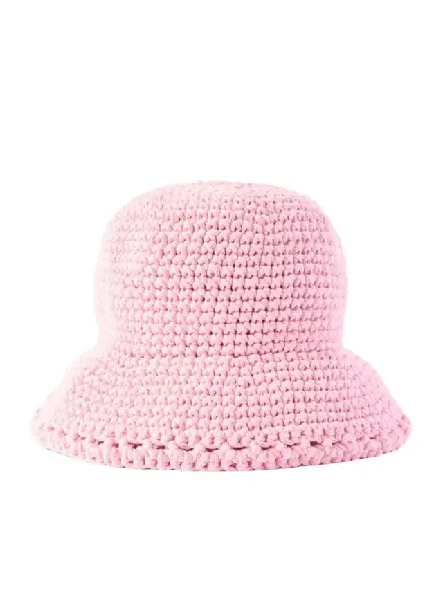 Crocheted Cotton Bucket Hat Crocheted Cotton Bucket Hat
