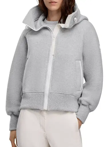 Canada Goose Women's Chilliwack Wool-Blend Fleece Hoodie | Thumbnail 3 Canada Goose Women's Chilliwack Wool-Blend Fleece Hoodie | Thumbnail 3