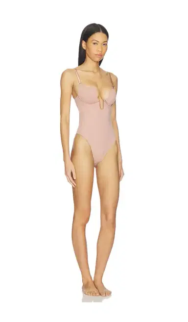 Fleur du Mal Le Stretch U-plunge Bodysuit | Thumbnail 2 Fleur du Mal Le Stretch U-plunge Bodysuit | Thumbnail 2