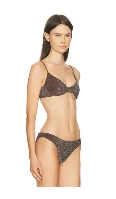 MIKOH Lurex Bosa Bikini Top | Thumbnail 2 MIKOH Lurex Bosa Bikini Top | Thumbnail 2