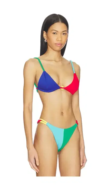 Nau Bikinis Link Strap Triangle Bikini Top | Thumbnail 2 Nau Bikinis Link Strap Triangle Bikini Top | Thumbnail 2