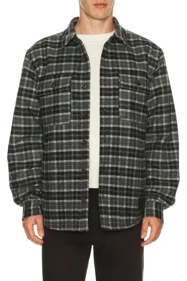 Born x Raised Embroidered Flannel Shirt Jacket | Thumbnail 4 Born x Raised Embroidered Flannel Shirt Jacket | Thumbnail 4